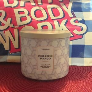 BBW Pineapple Mango 3 wick candle 🕯️